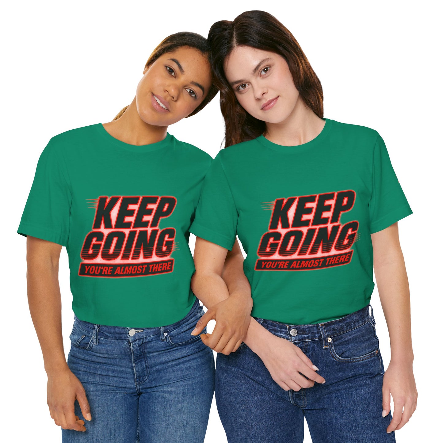 Keep Going Motivational Graphic Tee