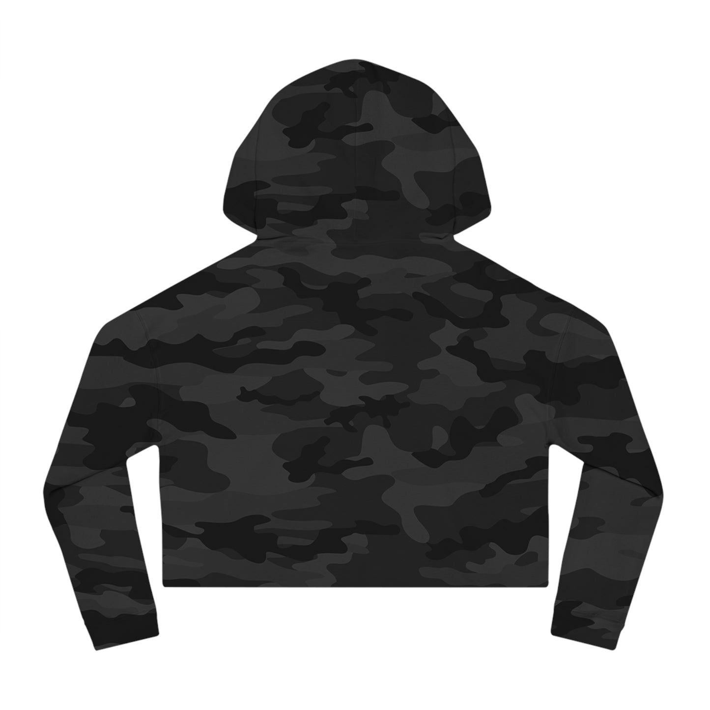 Only Baddie Syndrome Cropped Hooded Sweatshirt with '