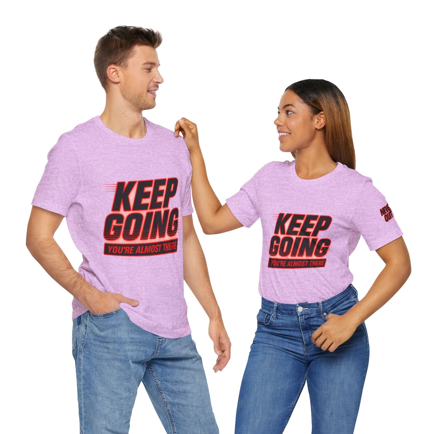 Keep Going Motivational Graphic Tee