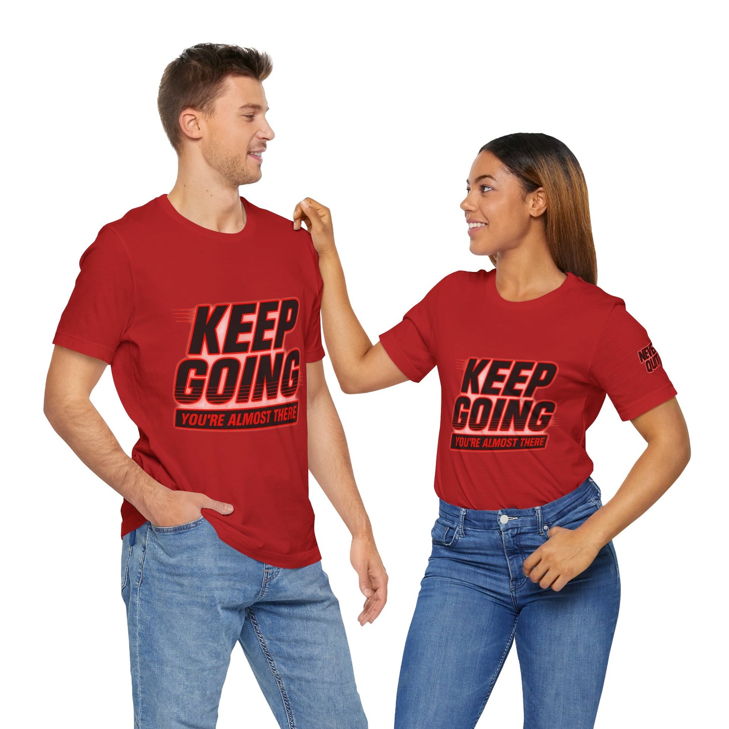 Keep Going Motivational Graphic Tee
