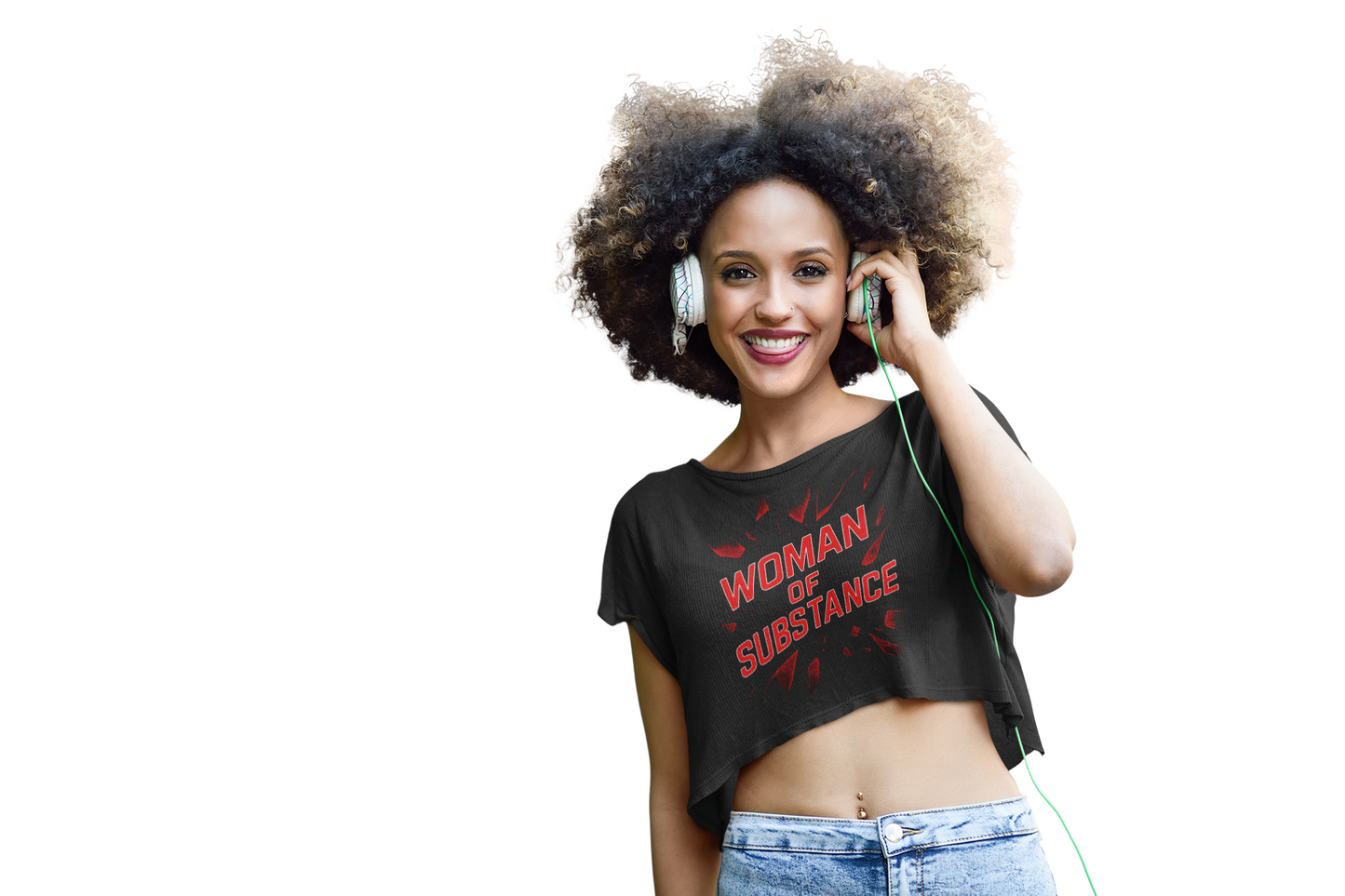 Woman of Substance Broken Glass Baby T-Shirt
