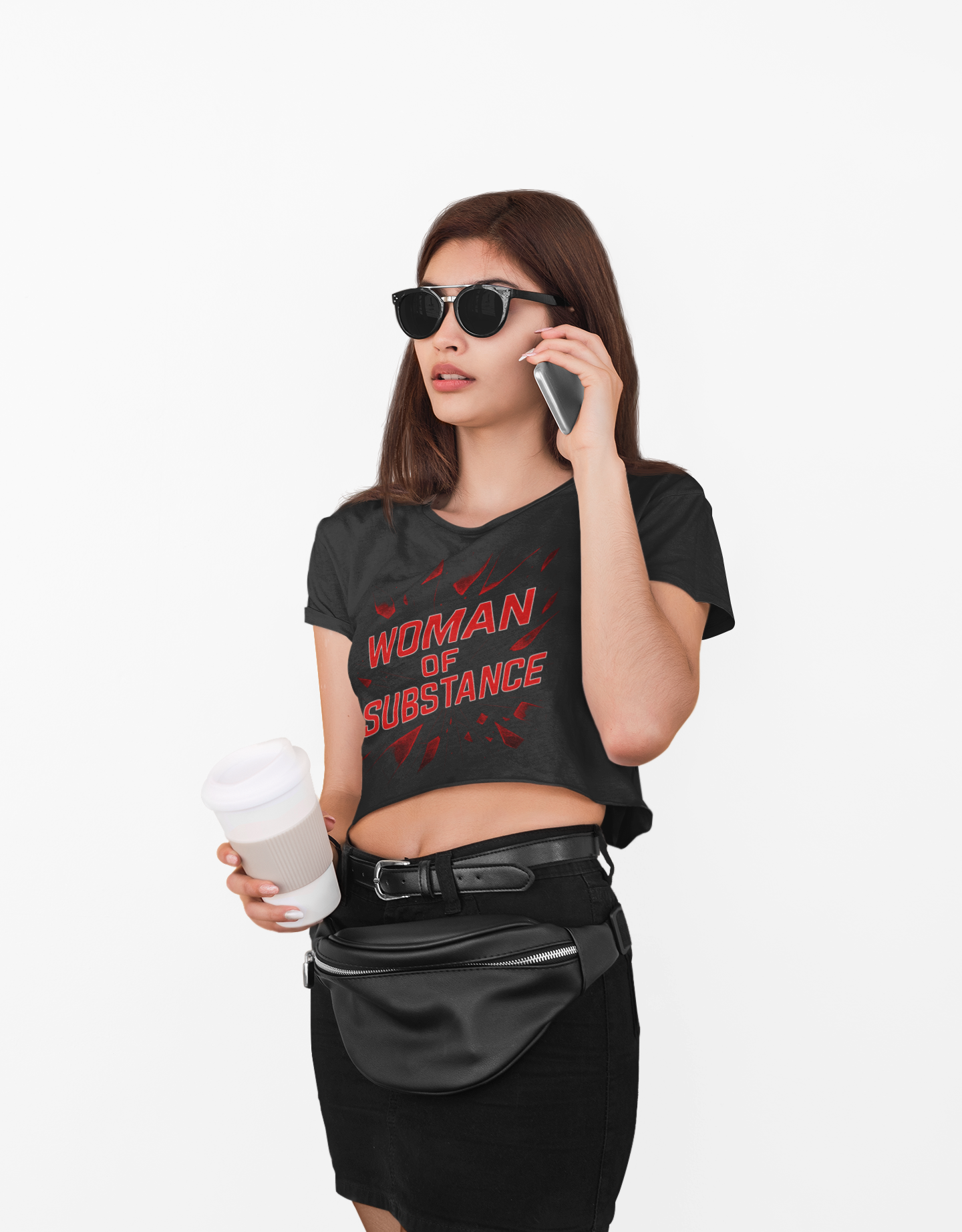 Woman of Substance Broken Glass Baby T-Shirt