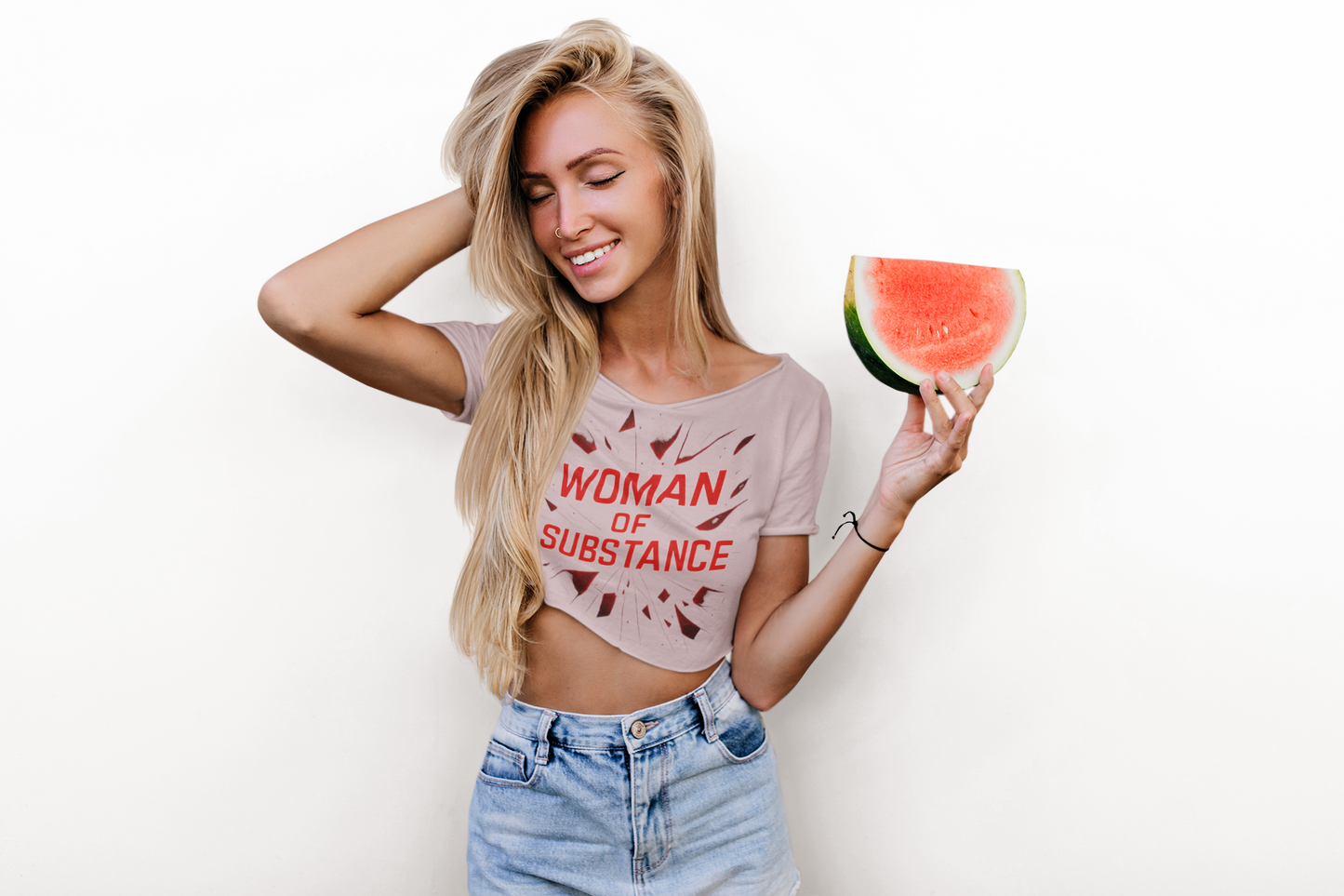 Woman of Substance Broken Glass Baby T-Shirt
