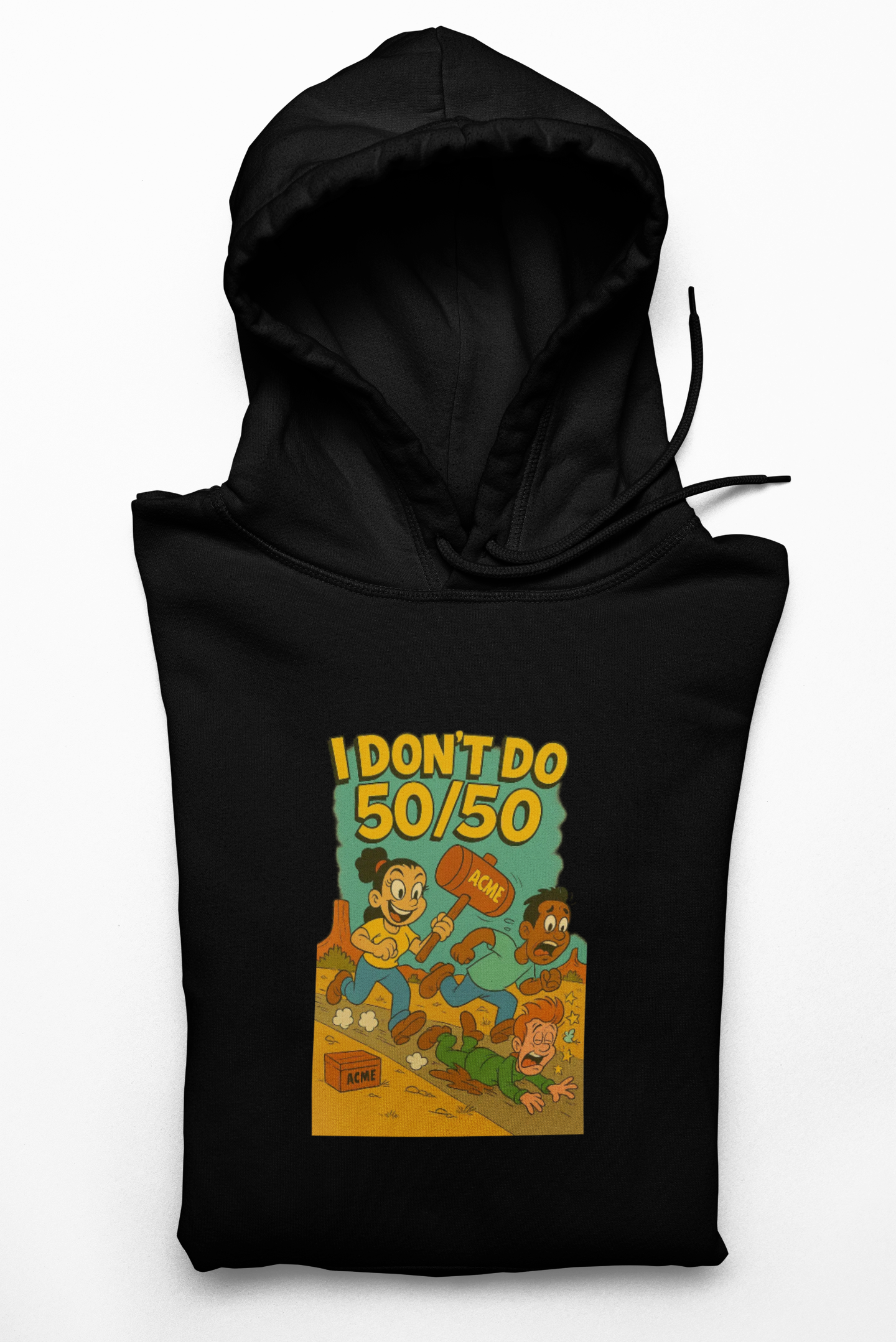 I Don't Do 50/50 Hoodie