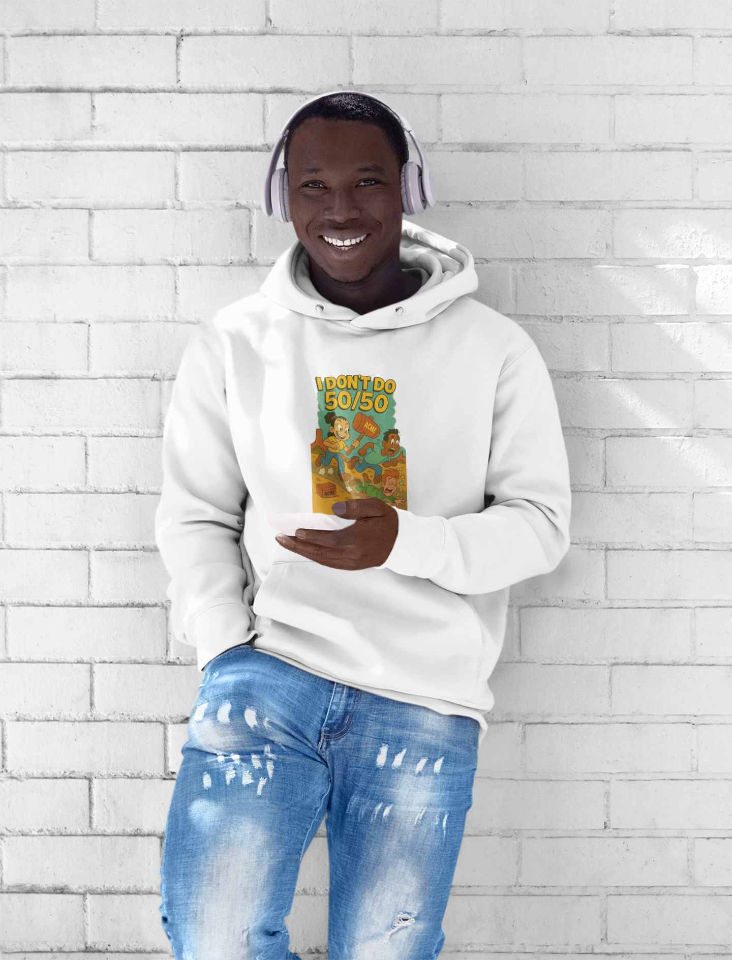 I Don't Do 50/50 Hoodie