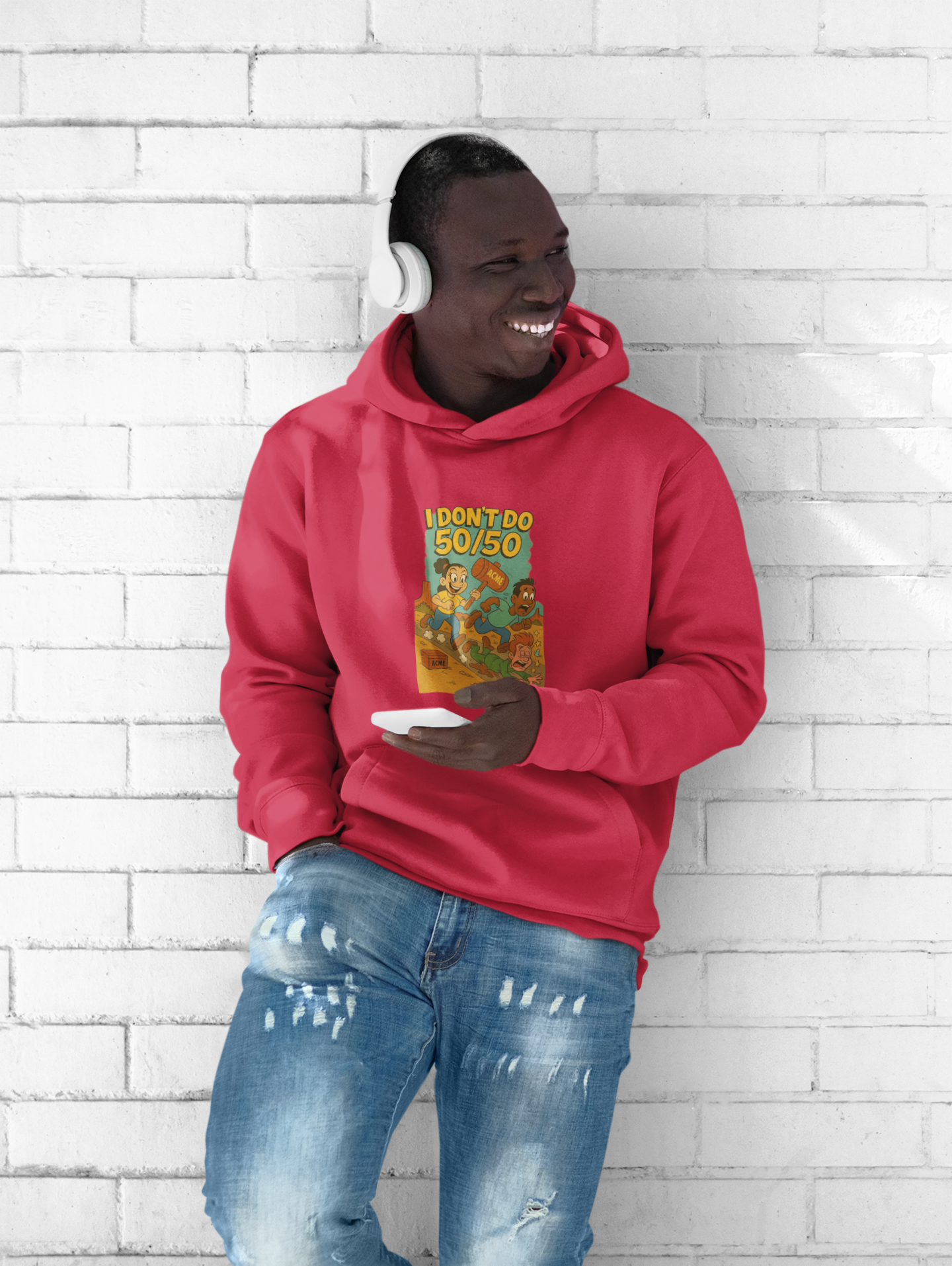 I Don't Do 50/50 Hoodie