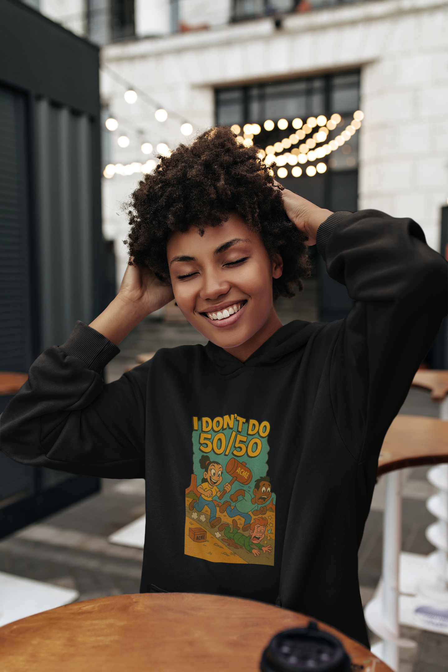 I Don't Do 50/50 Hoodie