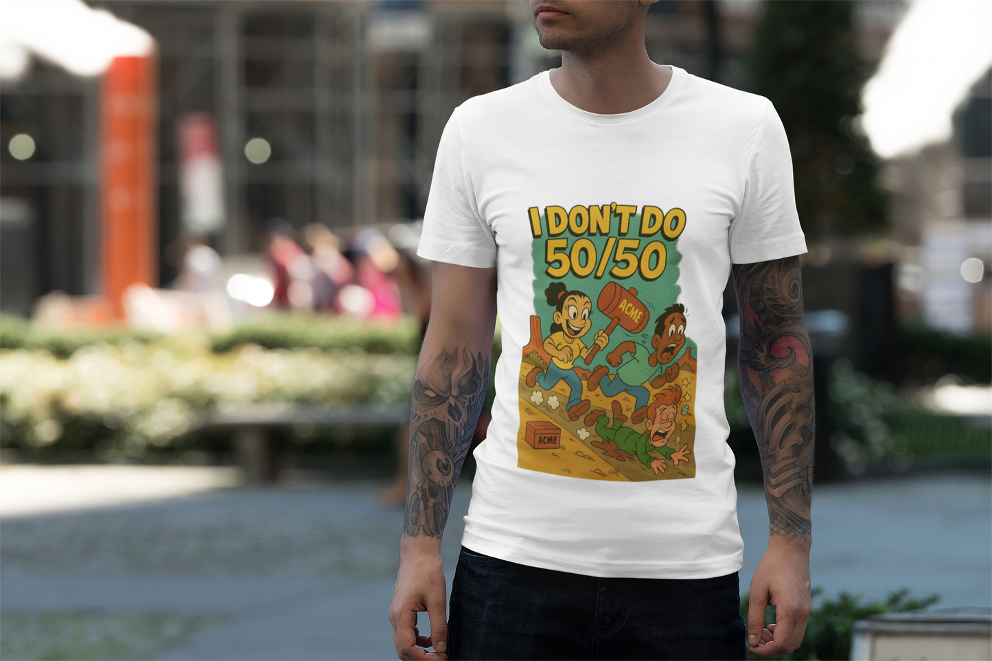 I Don't Do 50/50 T-Shirt