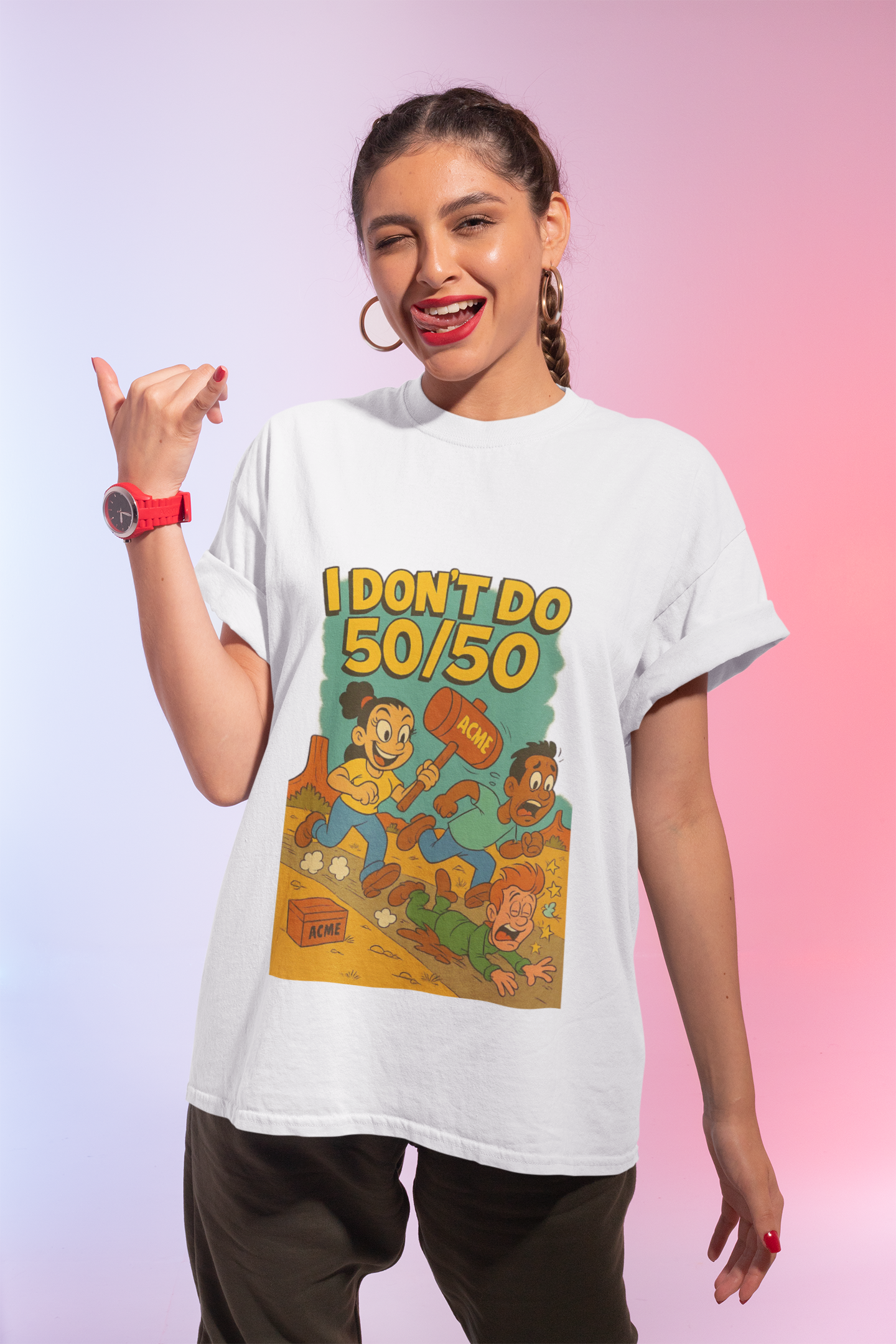 I Don't Do 50/50 T-Shirt
