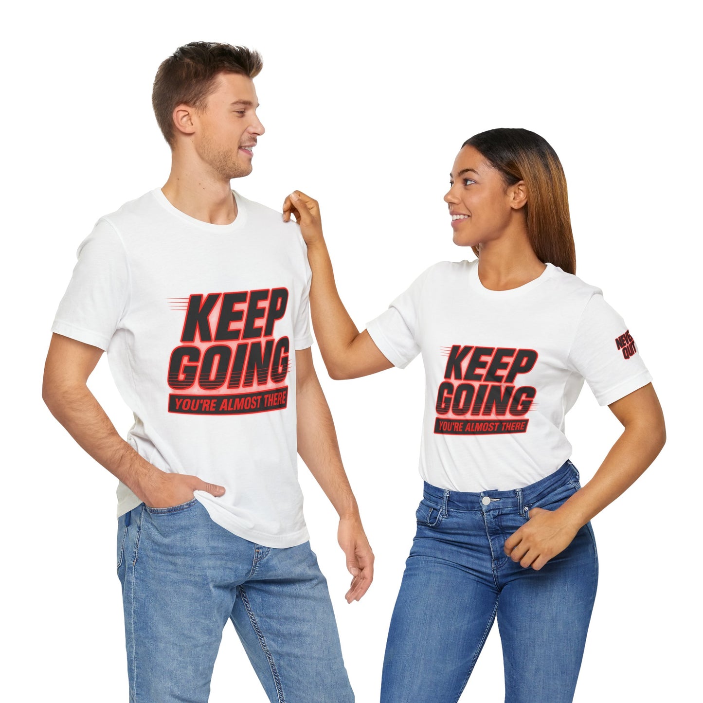 Keep Going Motivational Graphic Tee