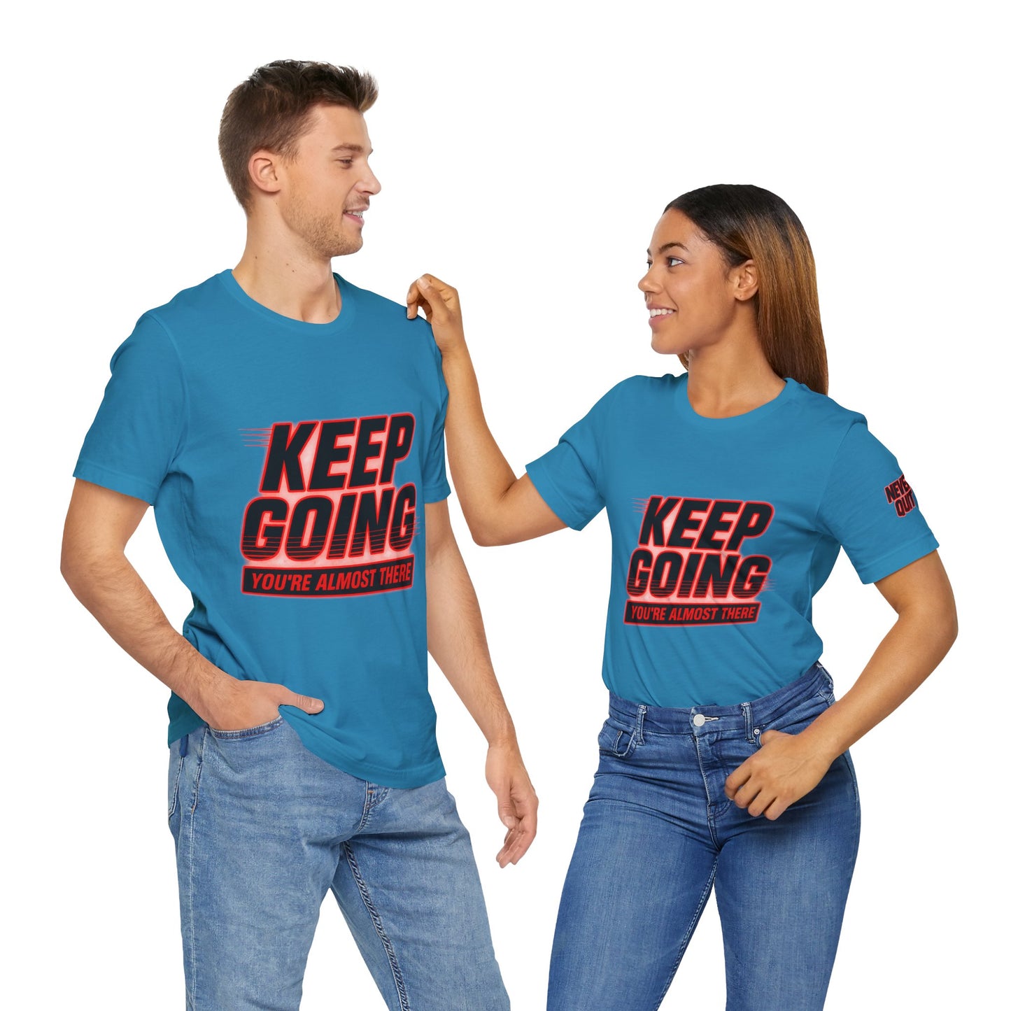 Keep Going Motivational Graphic Tee