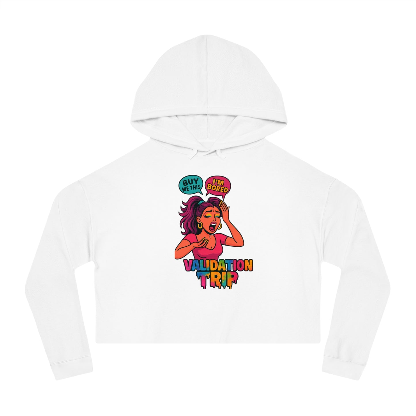 Validation Trip Cropped Hoodie