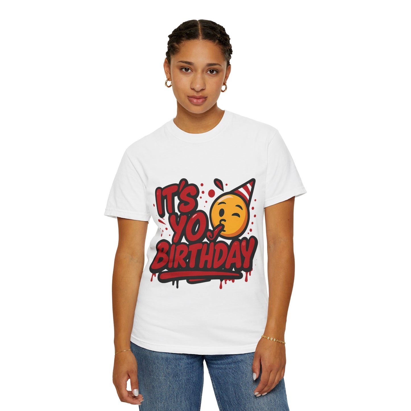 It’s Yo Birthday Emoji Unisex T-Shirt