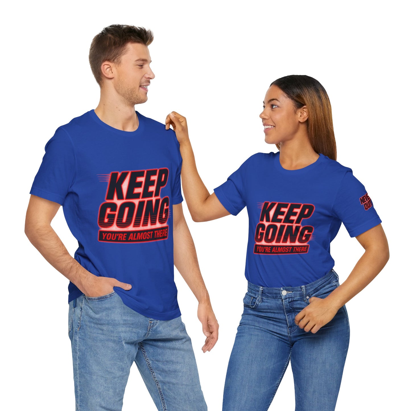 Keep Going Motivational Graphic Tee