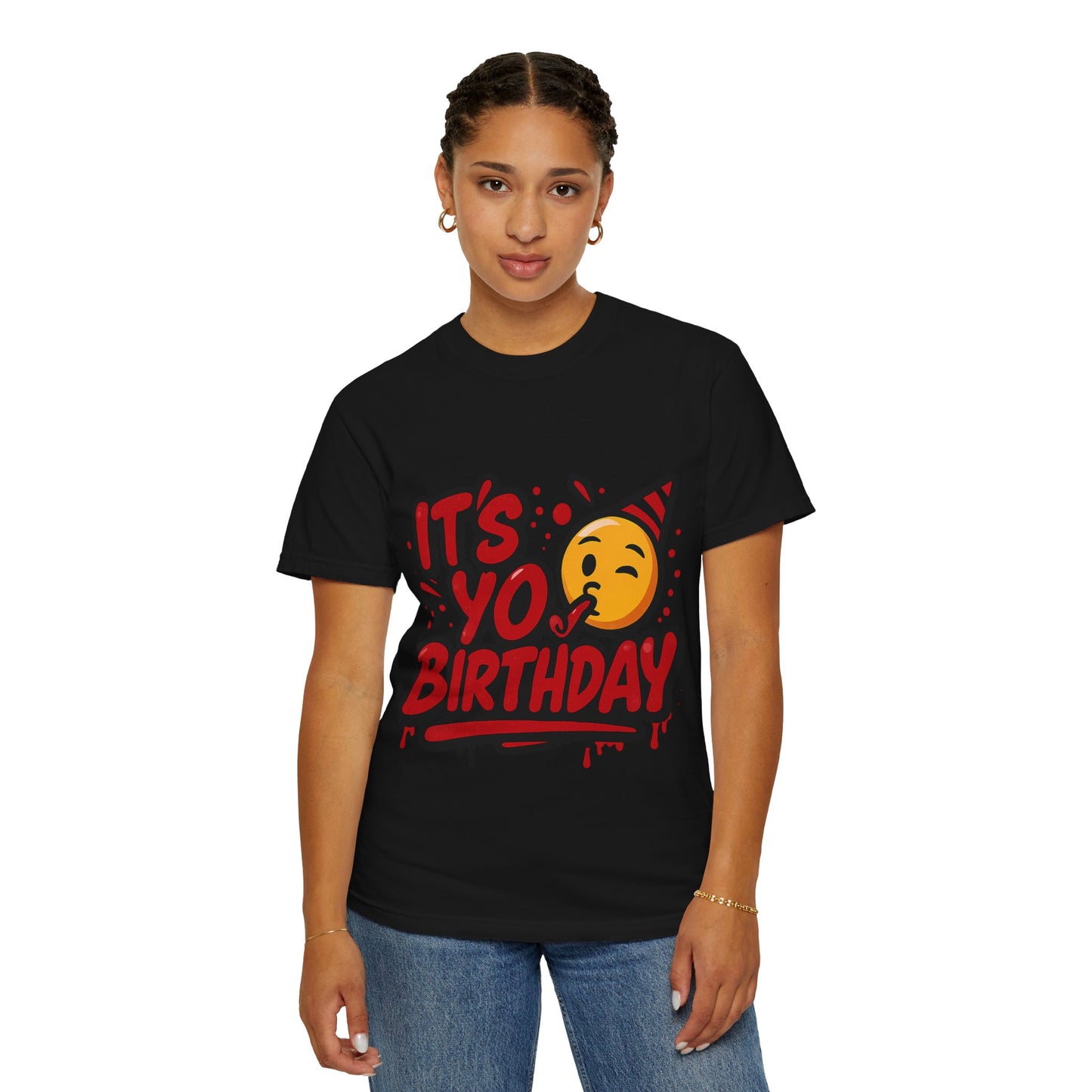 It’s Yo Birthday Emoji Unisex T-Shirt