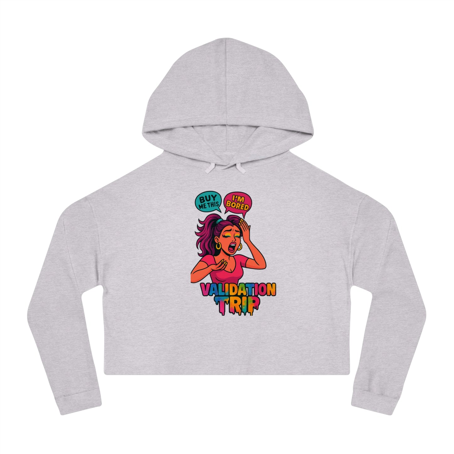 Validation Trip Cropped Hoodie