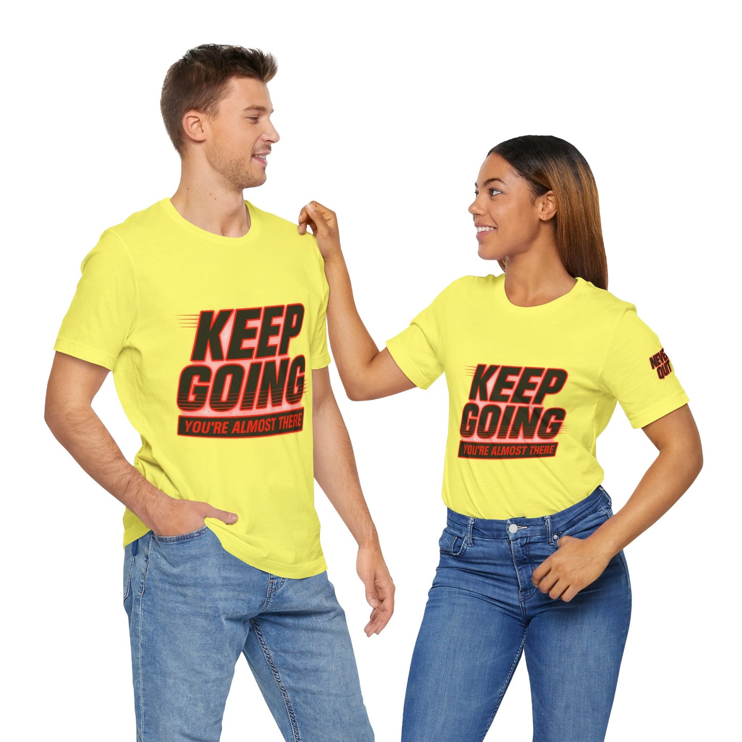 Keep Going Motivational Graphic Tee