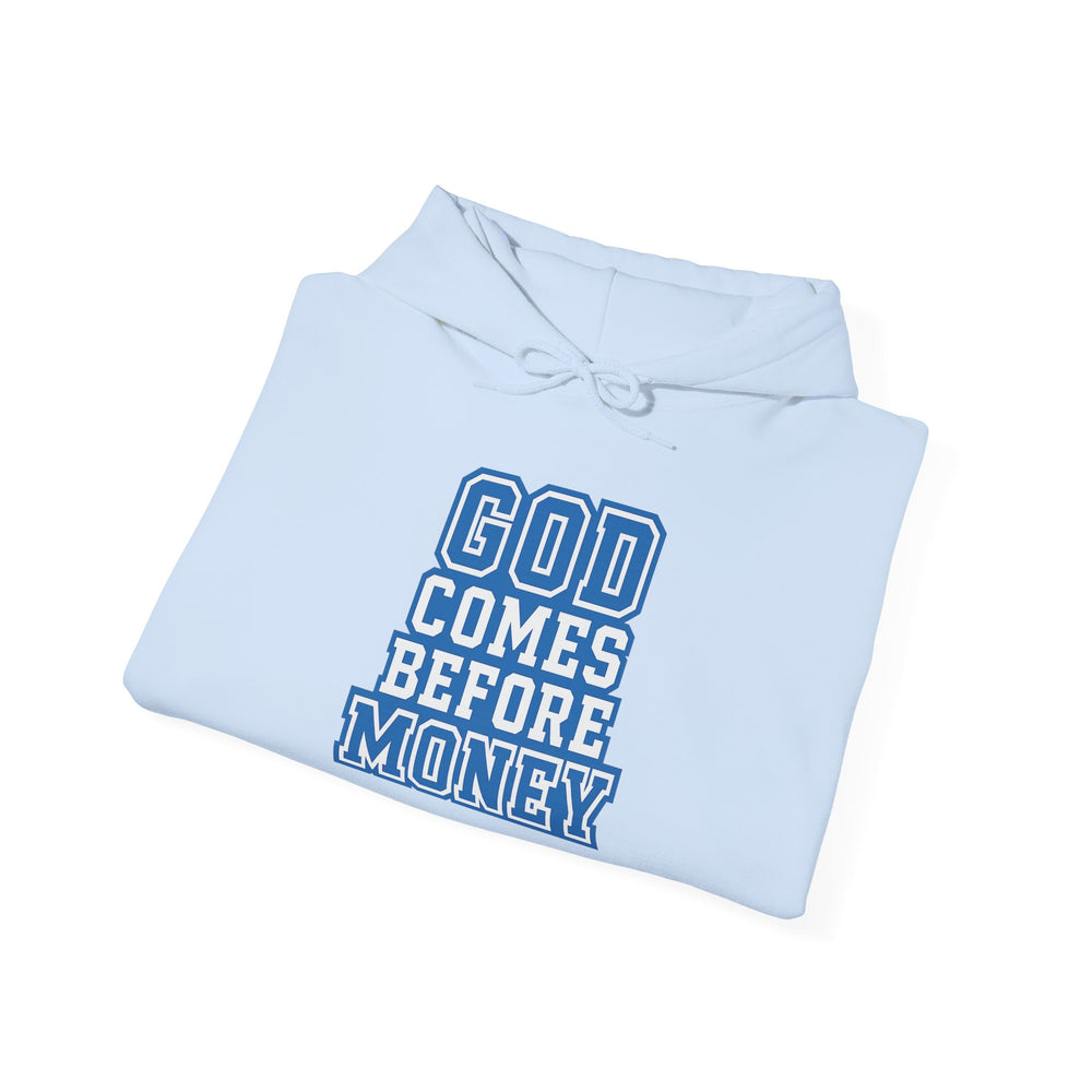
                  
                    God Over Money Hoodie
                  
                