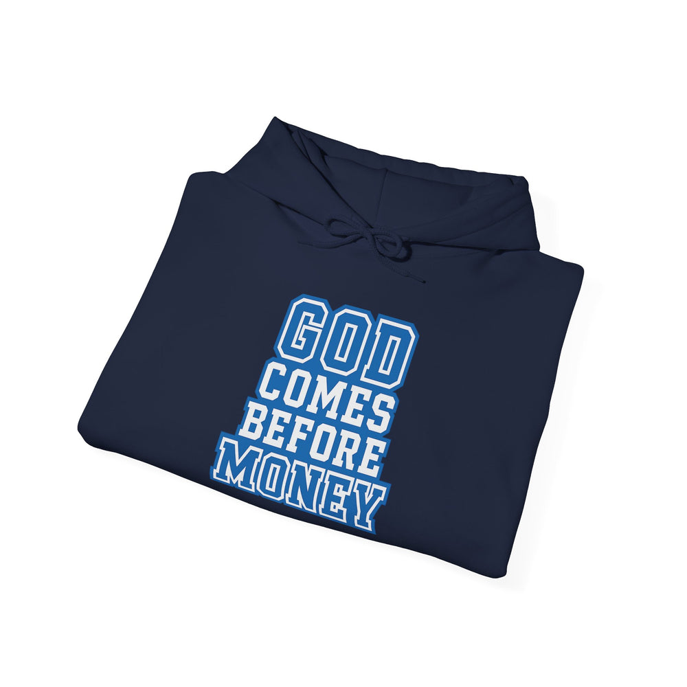 
                  
                    God Over Money Hoodie
                  
                