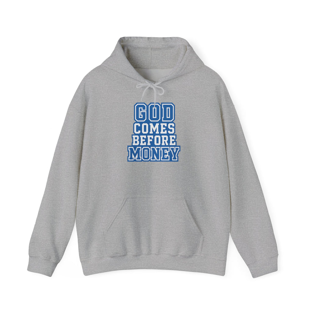 
                  
                    God Over Money Hoodie
                  
                