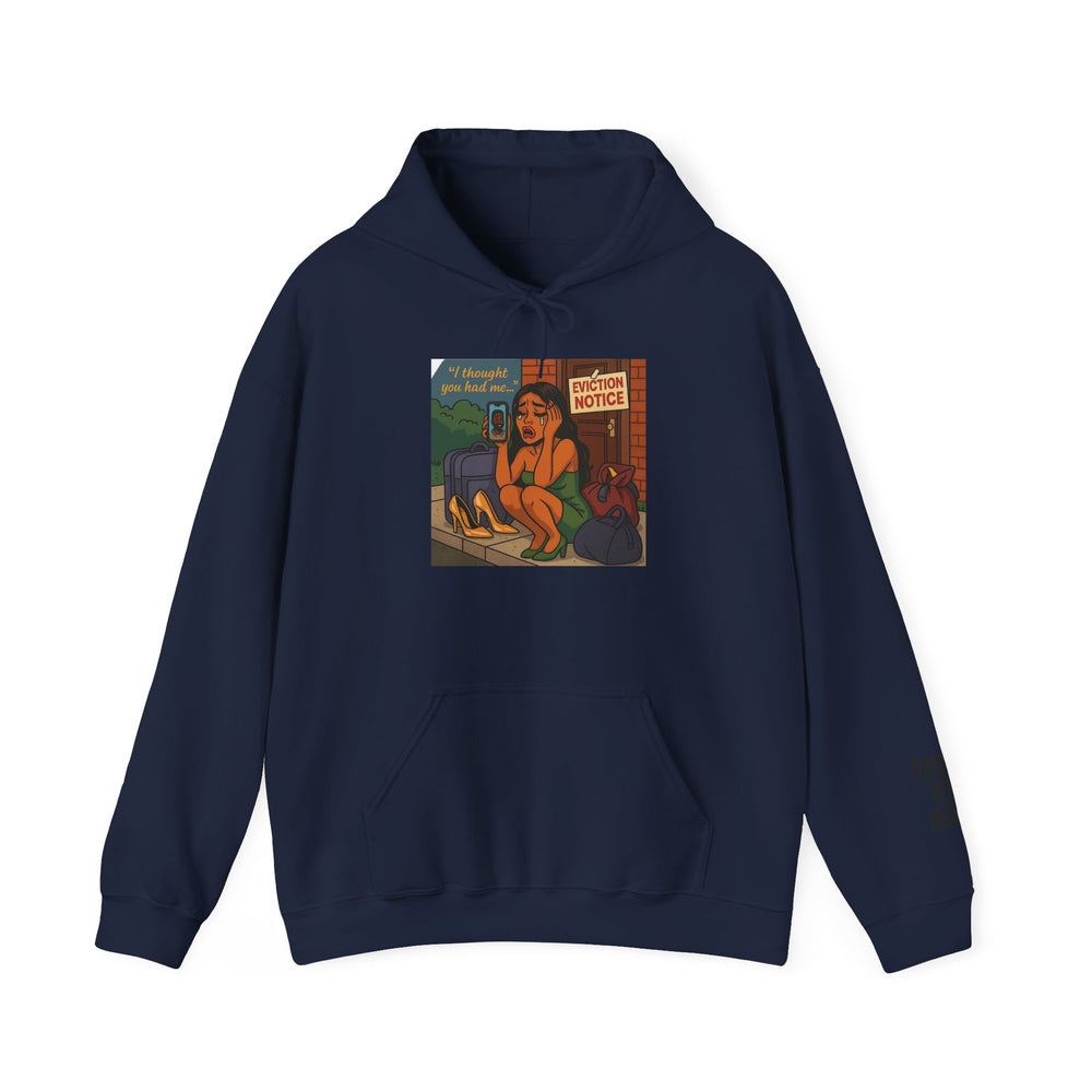 
                  
                    Eviction Notice Hoodie
                  
                