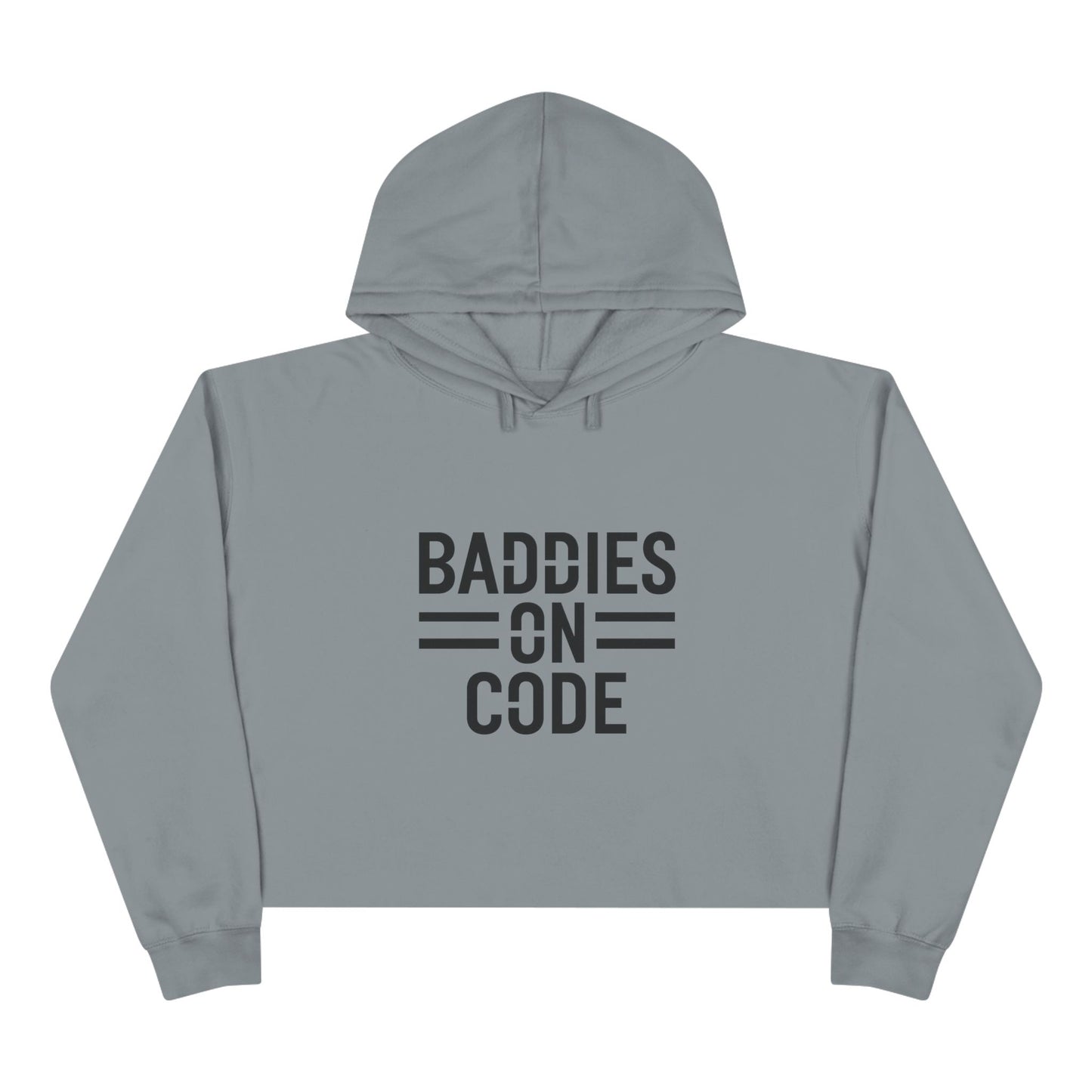 Baddies on Code Crop Hoodie