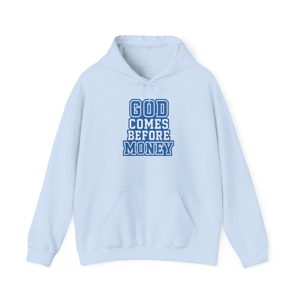 
                  
                    God Over Money Hoodie
                  
                