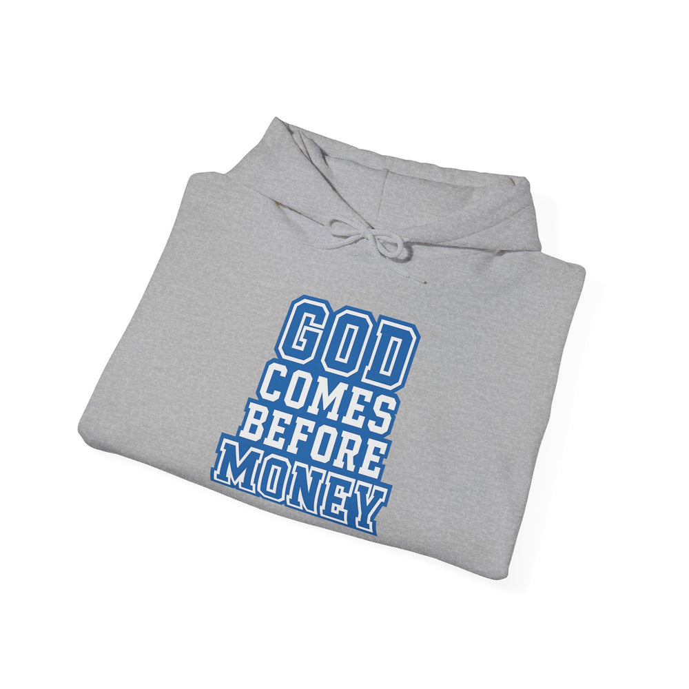 
                  
                    God Over Money Hoodie
                  
                