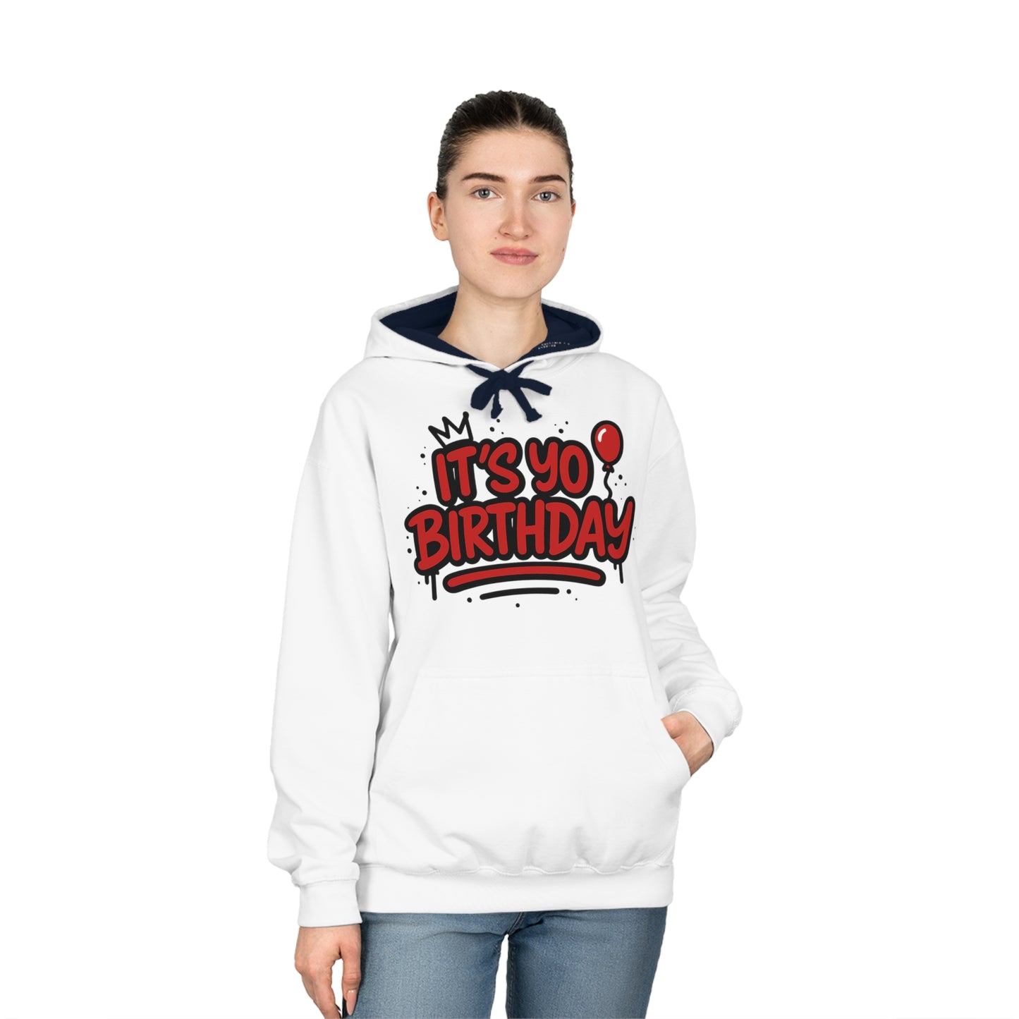 It’s Yo Birthday Varsity Unisex Hoodie