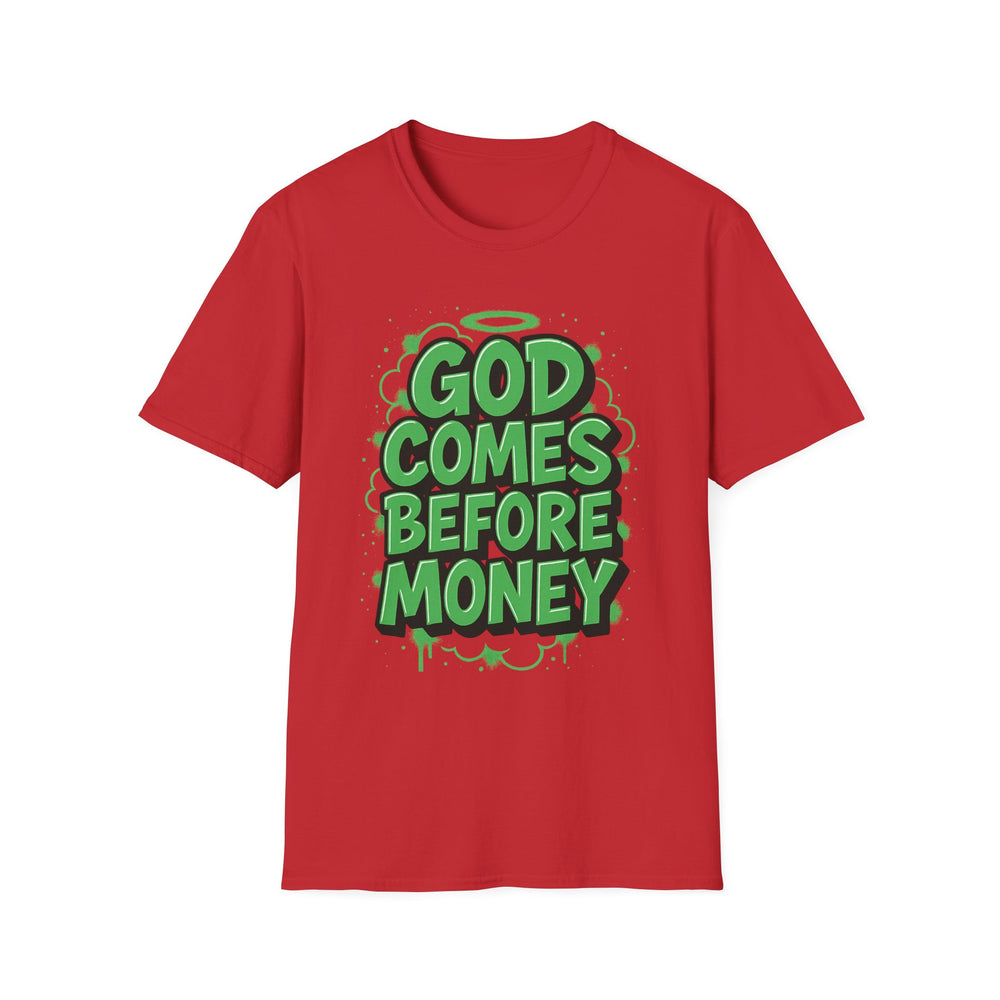 
                  
                    God Comes Before Money T-Shirt
                  
                