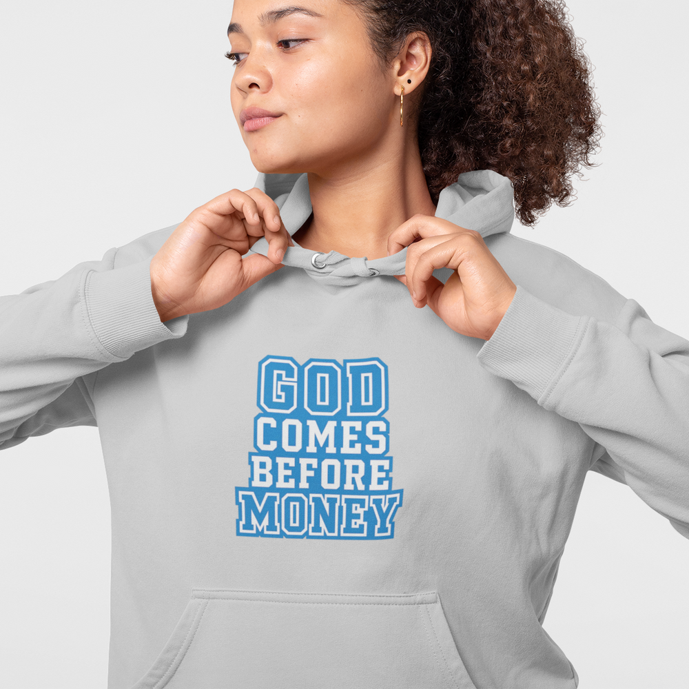 
                  
                    God Over Money Hoodie
                  
                