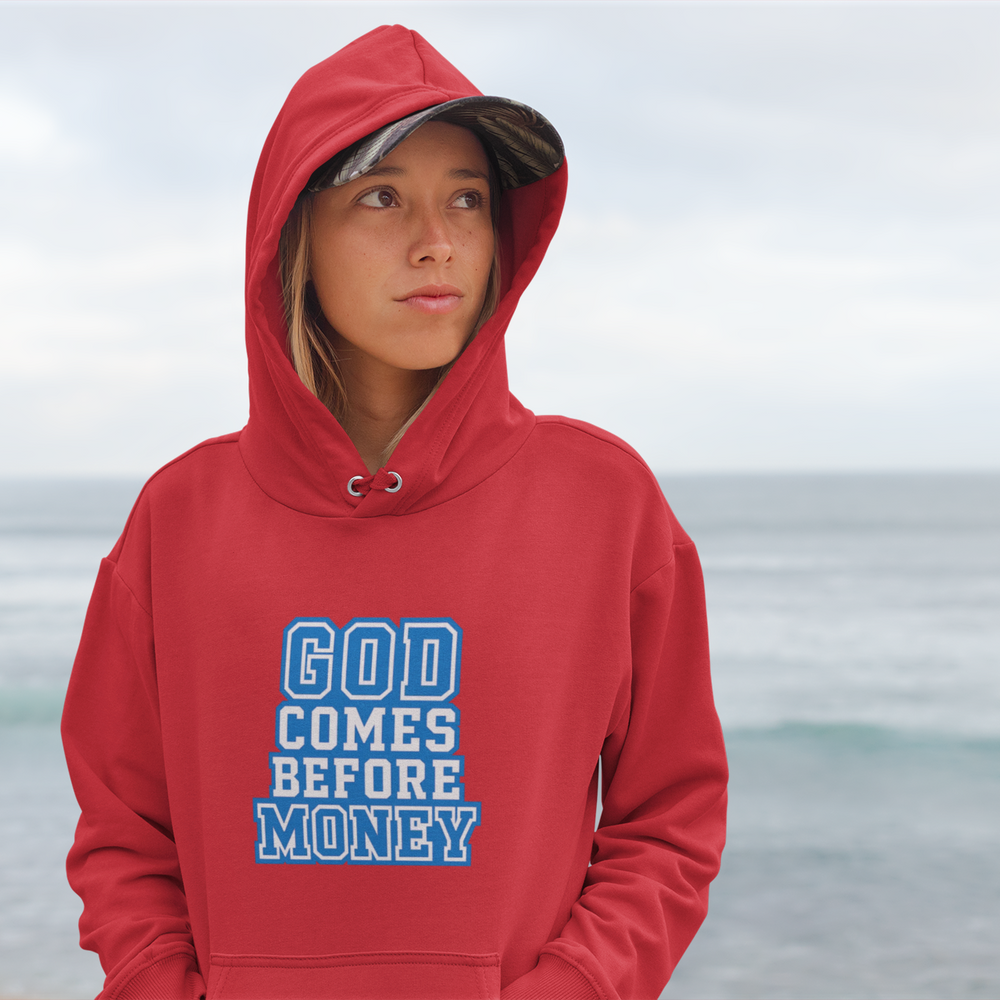 
                  
                    God Over Money Hoodie
                  
                