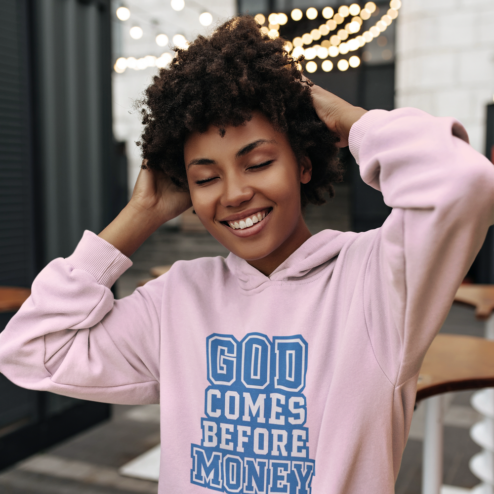 
                  
                    God Over Money Hoodie
                  
                