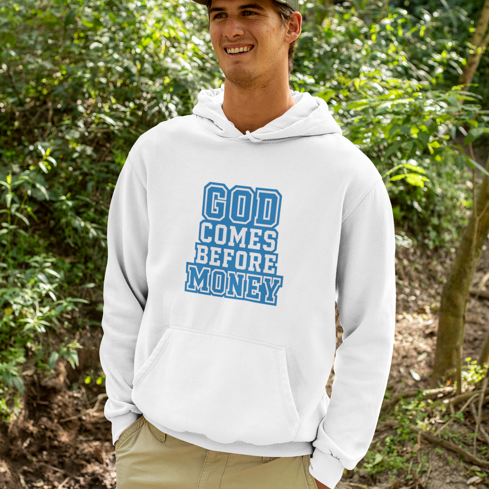 
                  
                    God Over Money Hoodie
                  
                