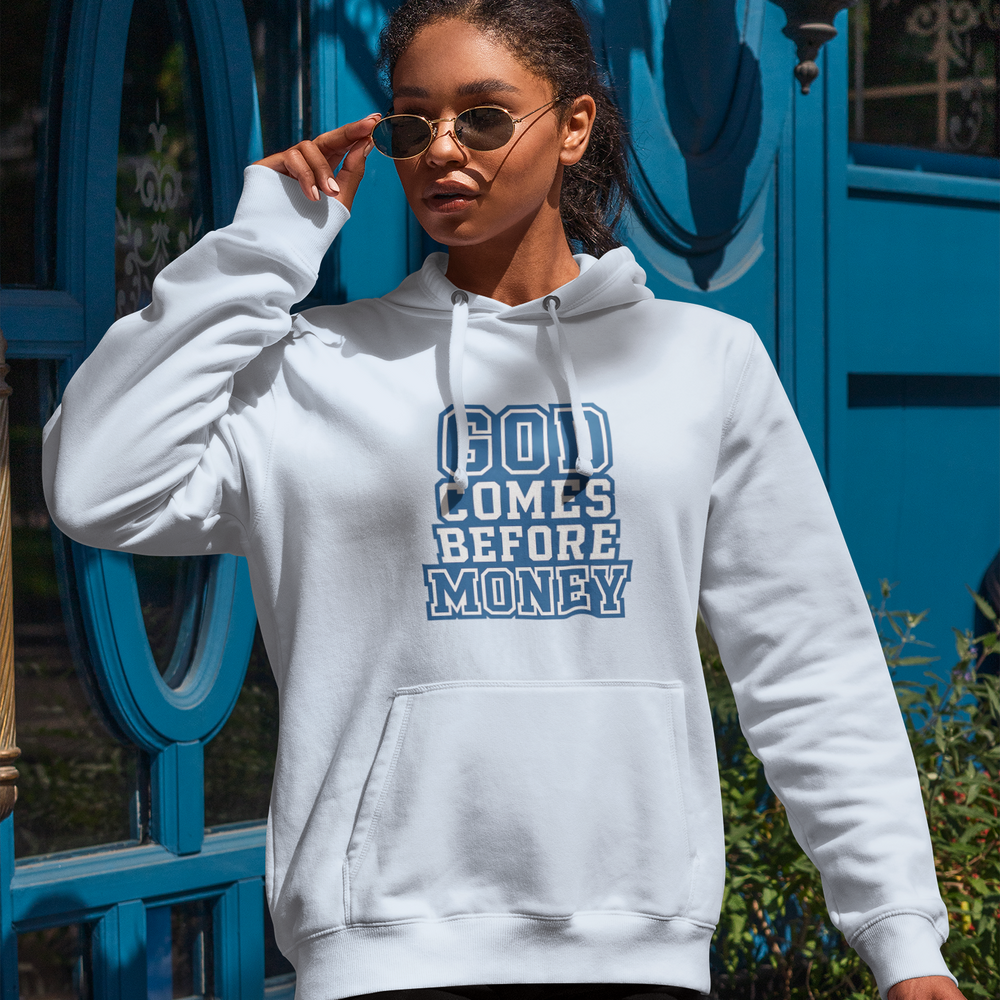 
                  
                    God Over Money Hoodie
                  
                