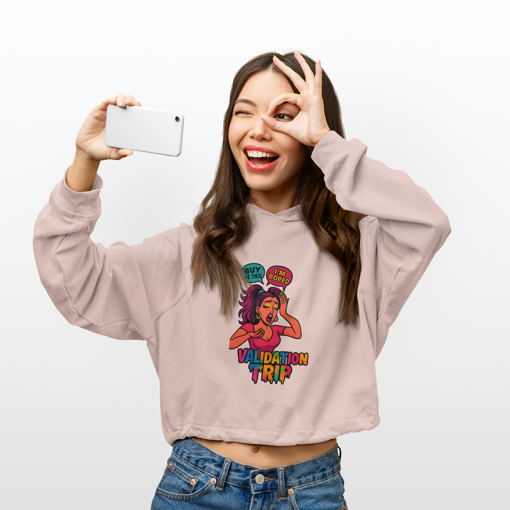 
                  
                    Validation Trip Crop Hoodie
                  
                