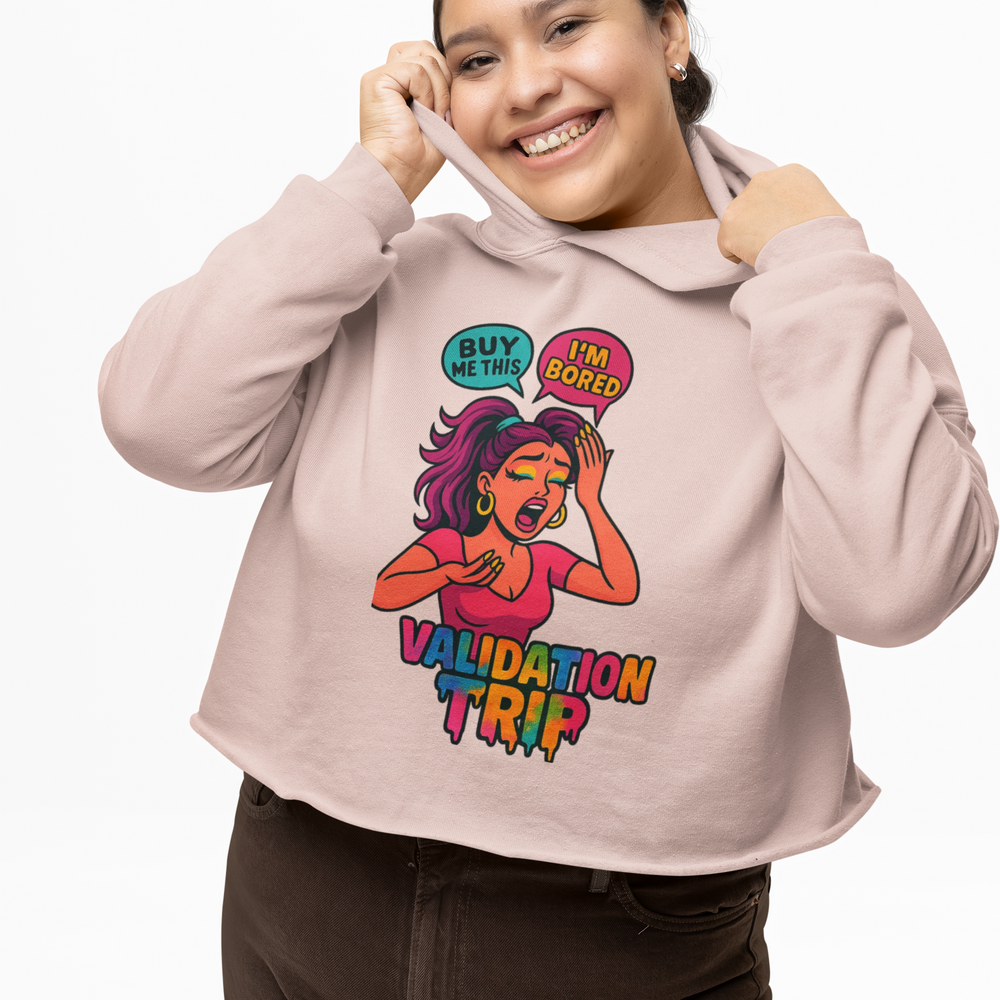 
                  
                    Validation Trip Crop Hoodie
                  
                