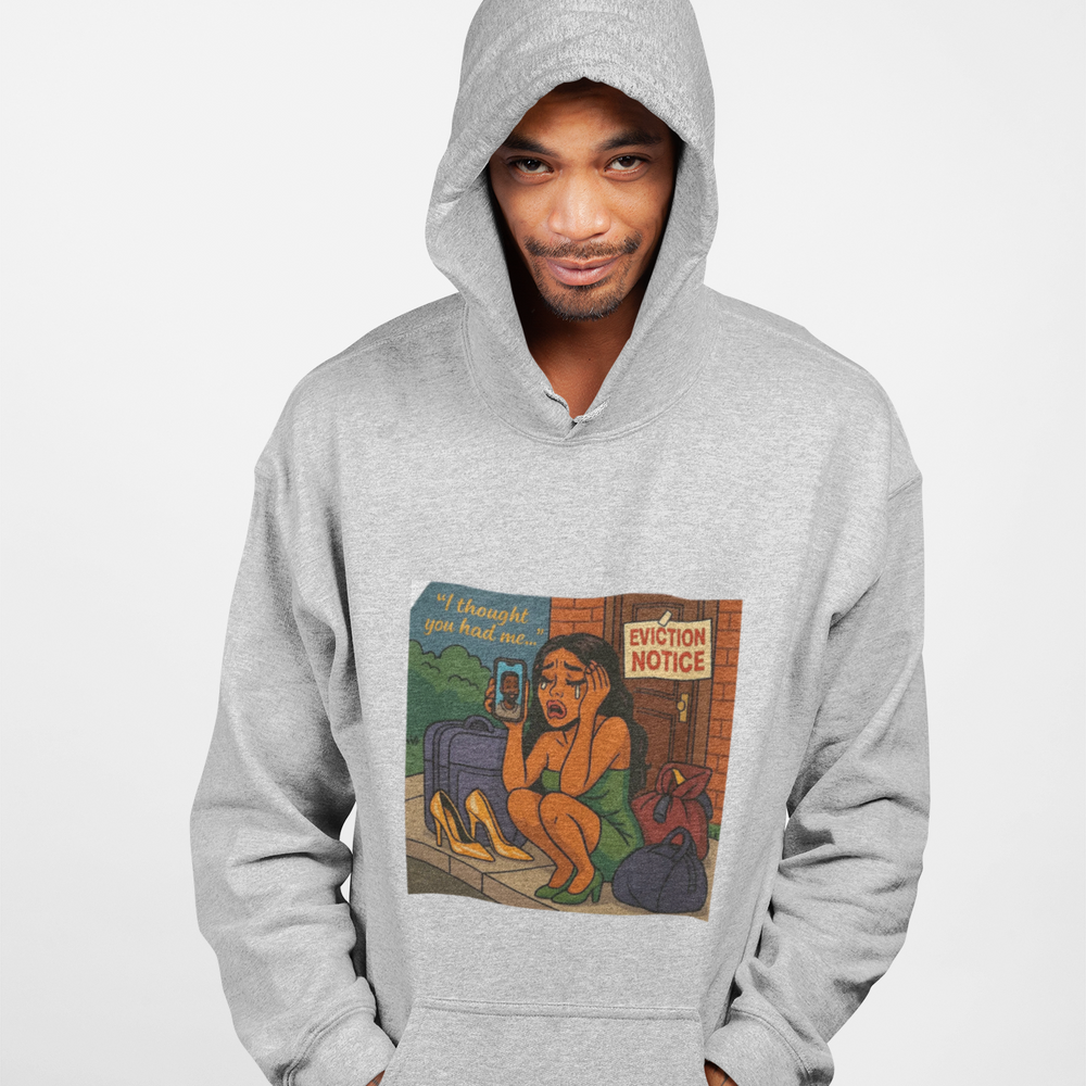 
                  
                    Eviction Notice Hoodie
                  
                