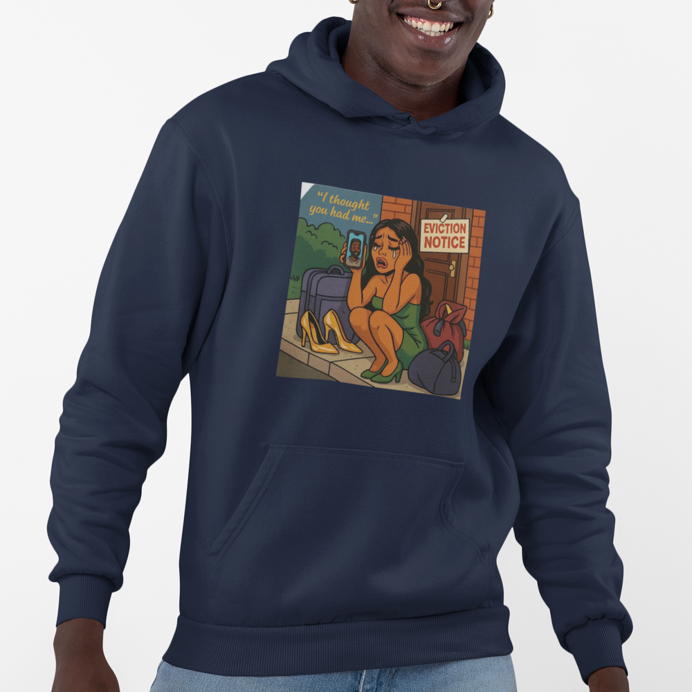 
                  
                    Eviction Notice Hoodie
                  
                