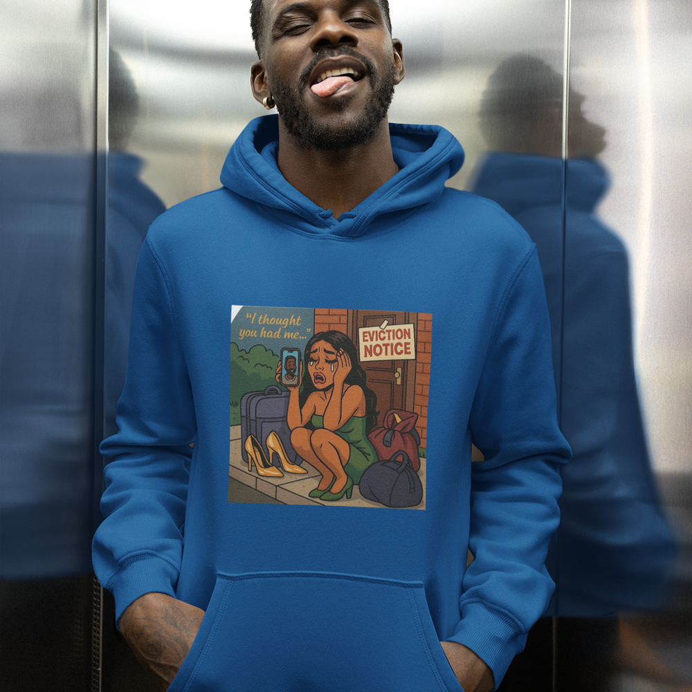
                  
                    Eviction Notice Hoodie
                  
                