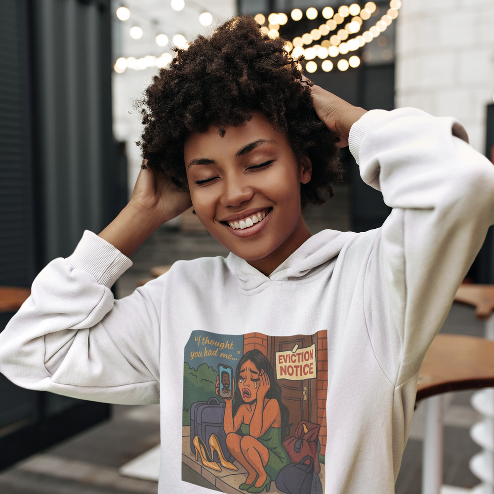 
                  
                    Eviction Notice Hoodie
                  
                