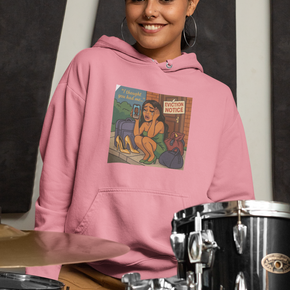 
                  
                    Eviction Notice Hoodie
                  
                