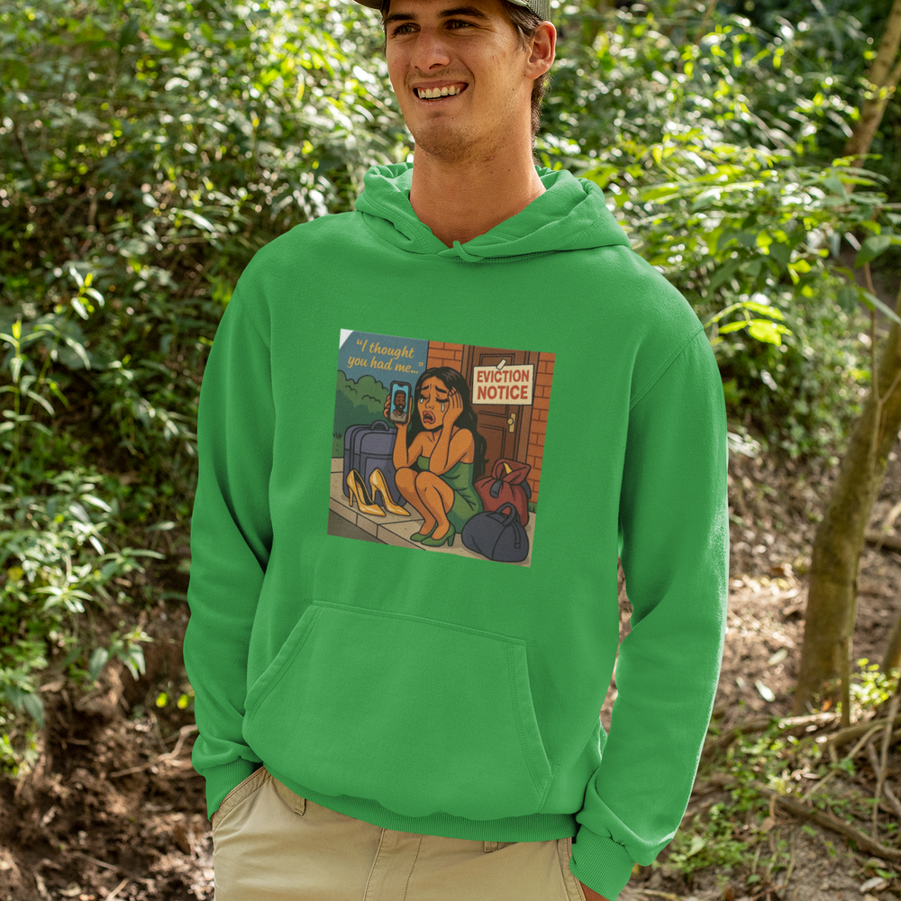 
                  
                    Eviction Notice Hoodie
                  
                