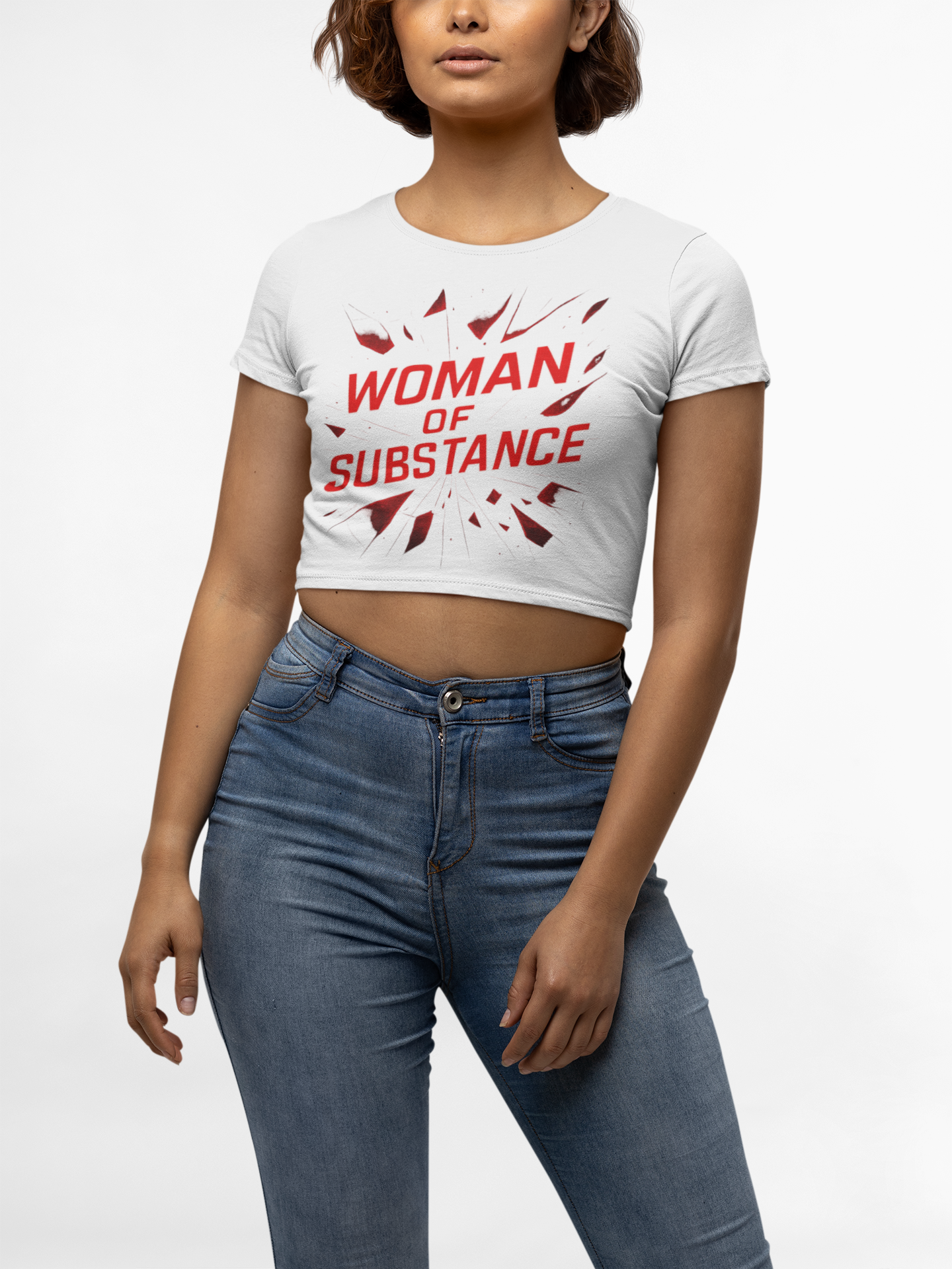Woman of Substance Broken Glass Baby T-Shirt