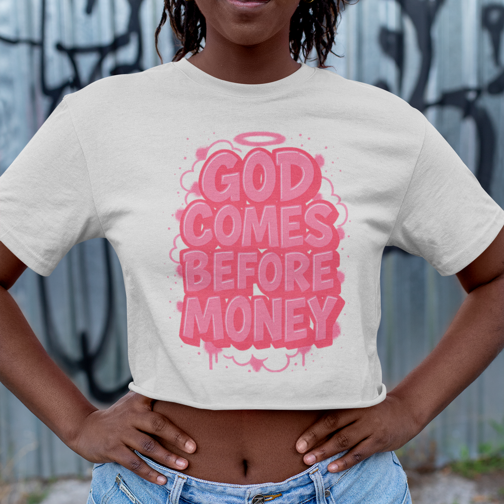 
                  
                    God Before Money T-Shirt
                  
                