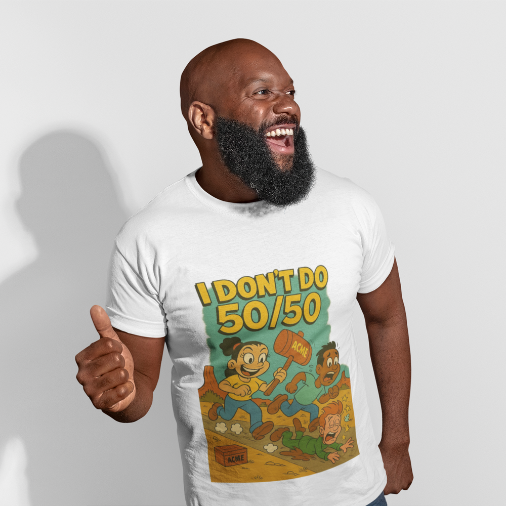 
                  
                    I Don't Do 50/50 T-Shirt
                  
                