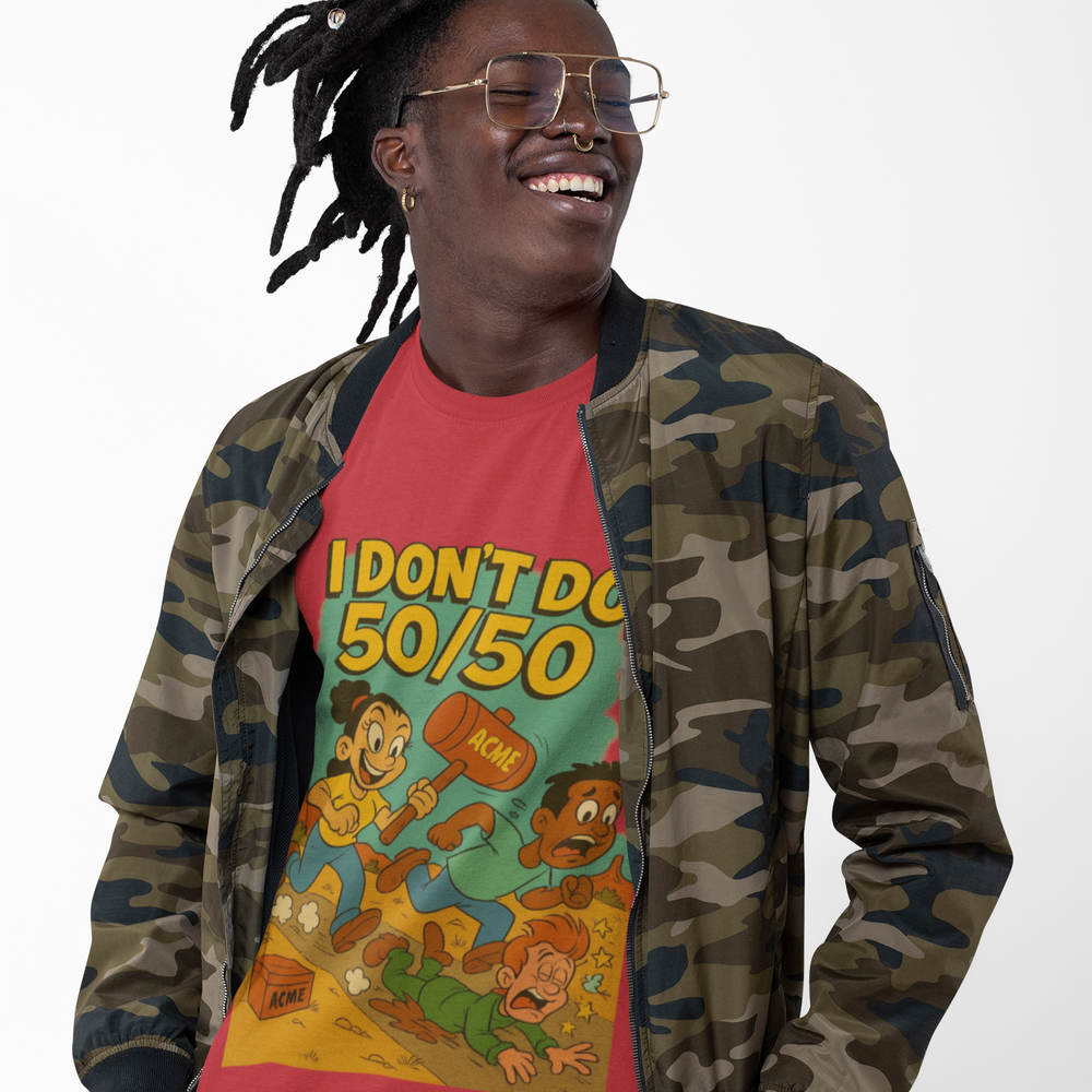 
                  
                    I Don't Do 50/50 T-Shirt
                  
                
