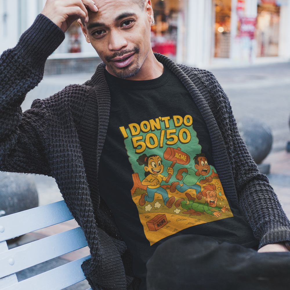 
                  
                    I Don't Do 50/50 T-Shirt
                  
                