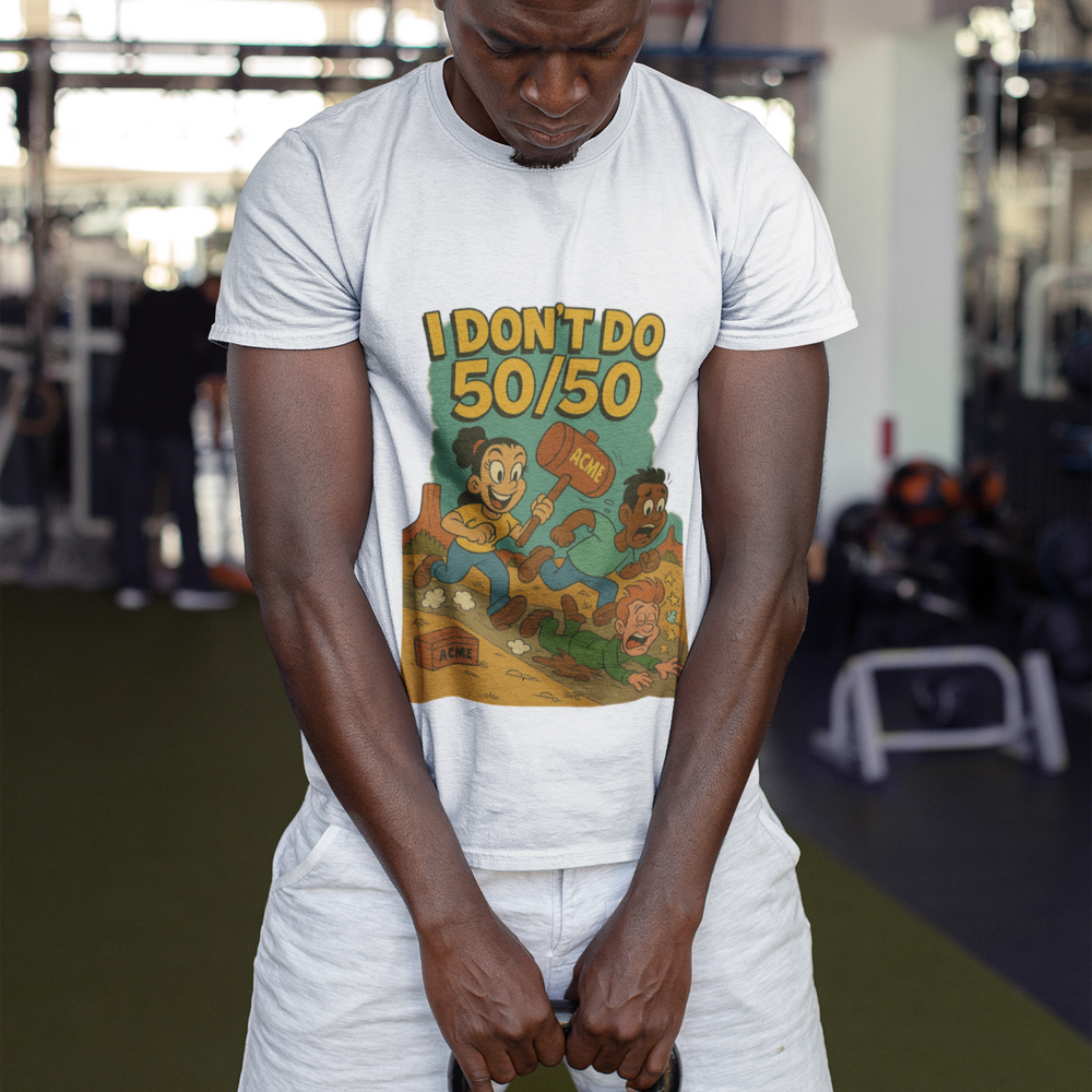 
                  
                    I Don't Do 50/50 T-Shirt
                  
                