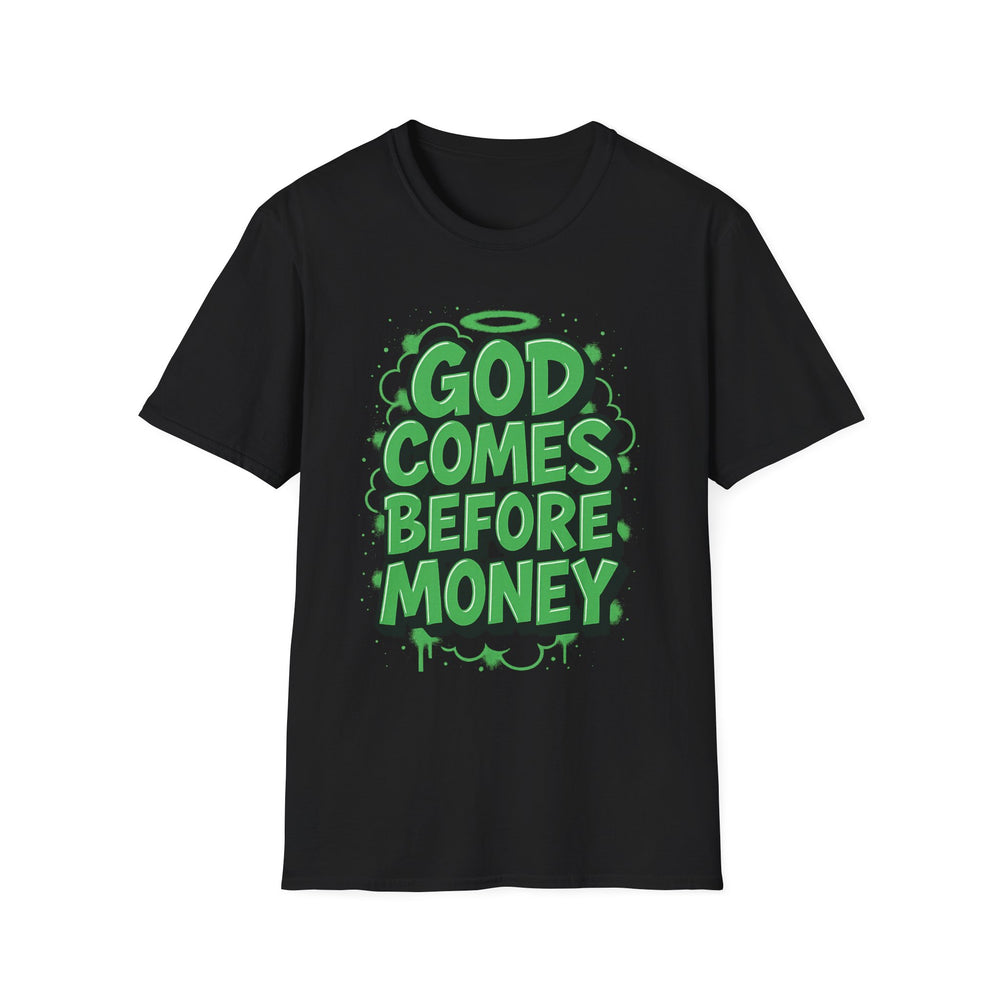 
                  
                    God Comes Before Money T-Shirt
                  
                